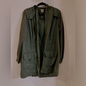 True Craft olive jacket. Size OX
